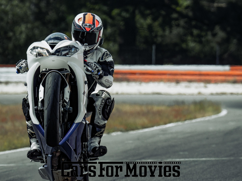CarsForMovies | Triumph Daytona 675 2014 England Weiß Blau Zwei- und Dreirad Motorrad DE - Berlin 7929 